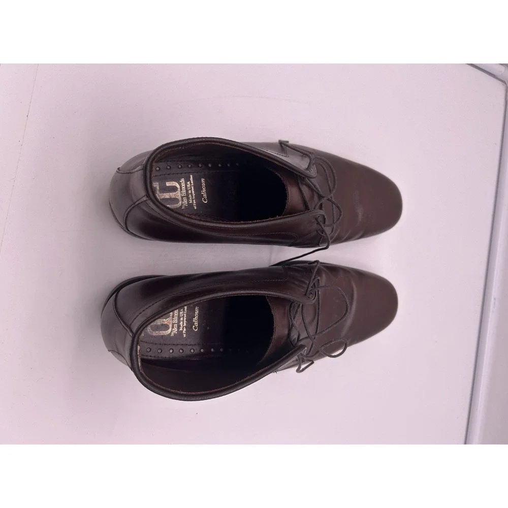 Allen Edmonds Calhoun Brown Soft Leather Chukka Dress‎ Boots Men Size 8.5 D USA